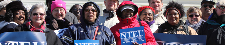 NTEU members rally on Capitol Hill